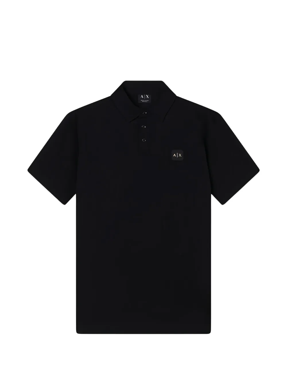 Armani Exchange logo-detail polo shirt - Nero