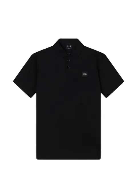 Armani Exchange logo-detail polo shirt