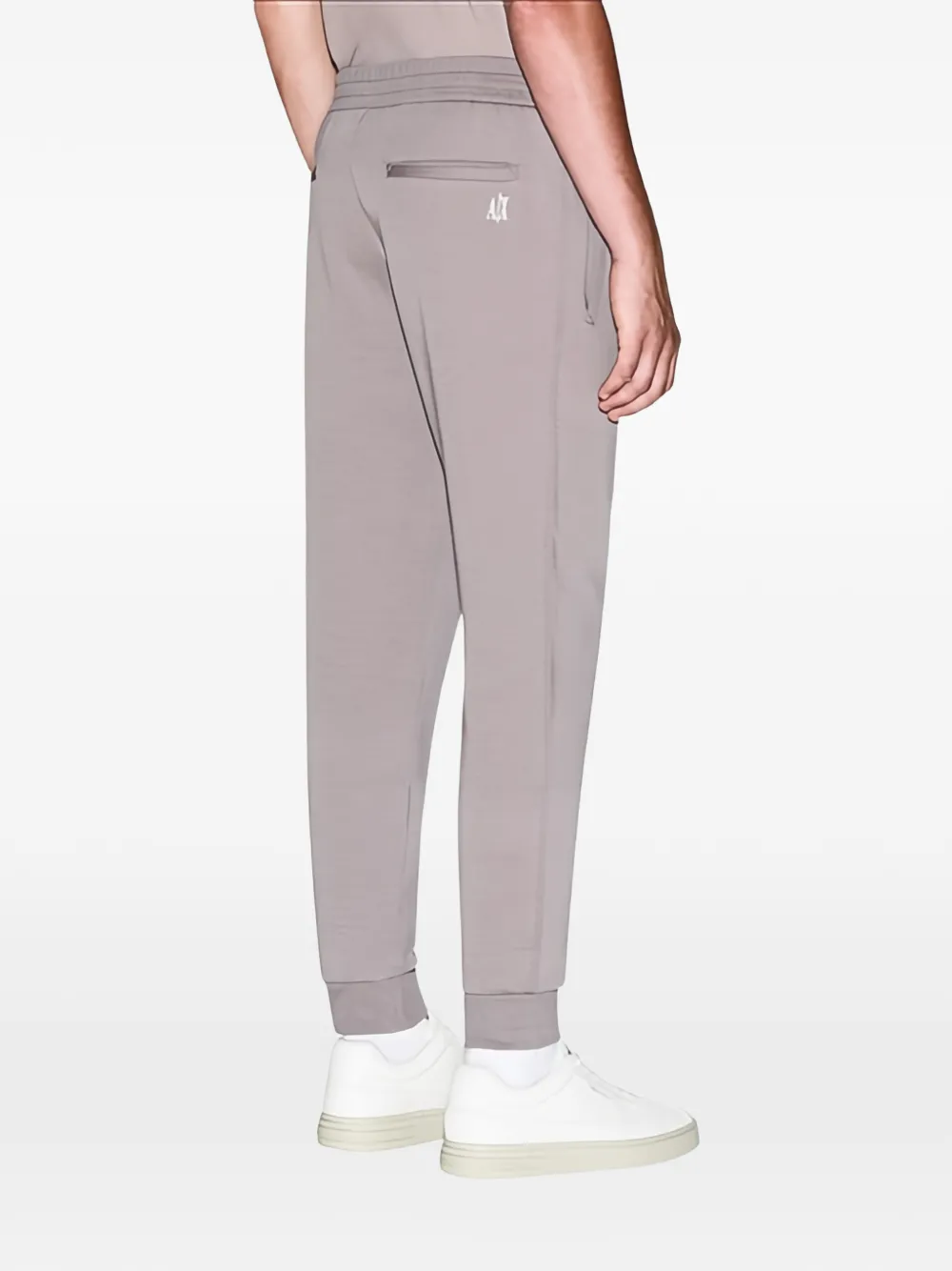  Armani Exchange Drawstring-fastening Trousers - Grey 