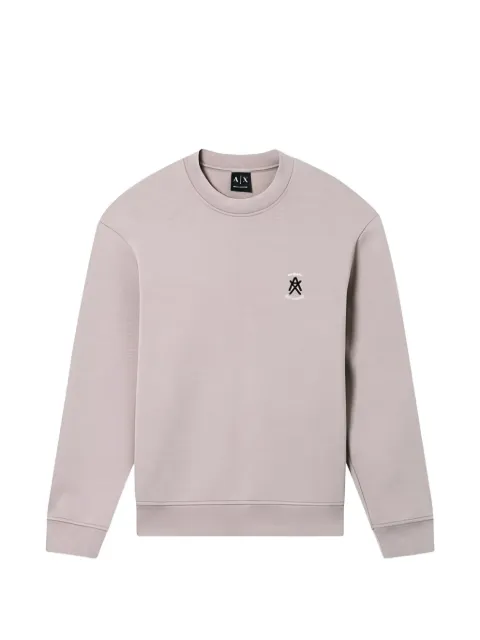 Armani Exchange embroidered sweatshirt