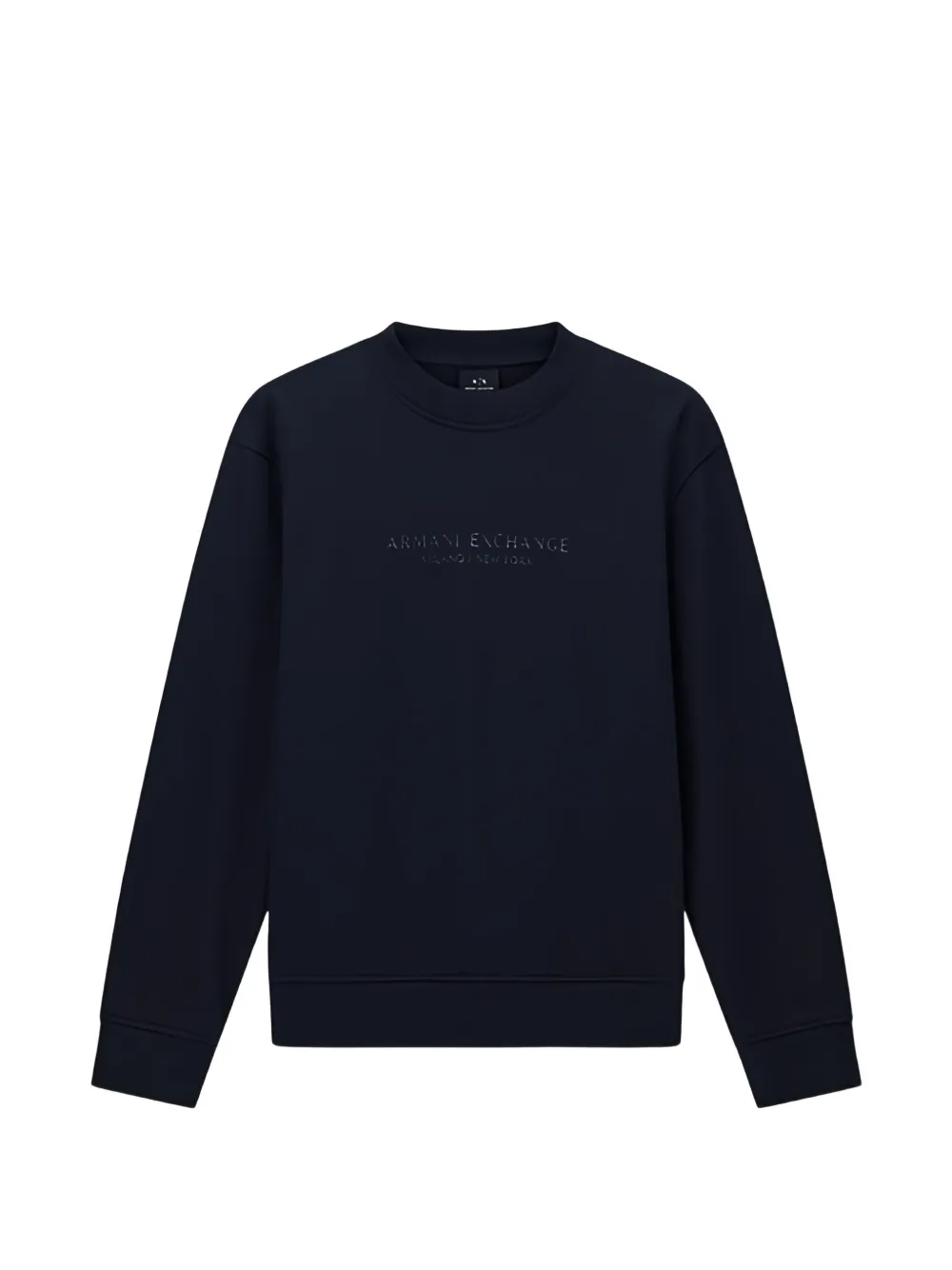 Armani Exchange printed sweatshirt - Blau