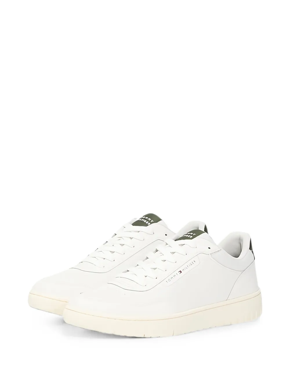 Tommy Hilfiger Leren sneakers Wit