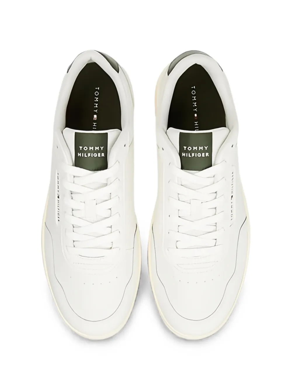 Tommy Hilfiger Leren sneakers Wit