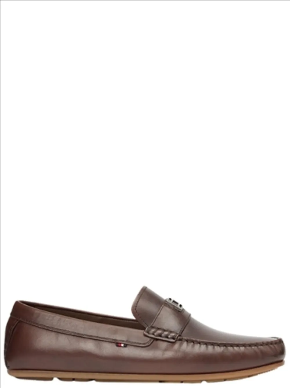 Tommy Hilfiger Mocassini in pelle - Marrone