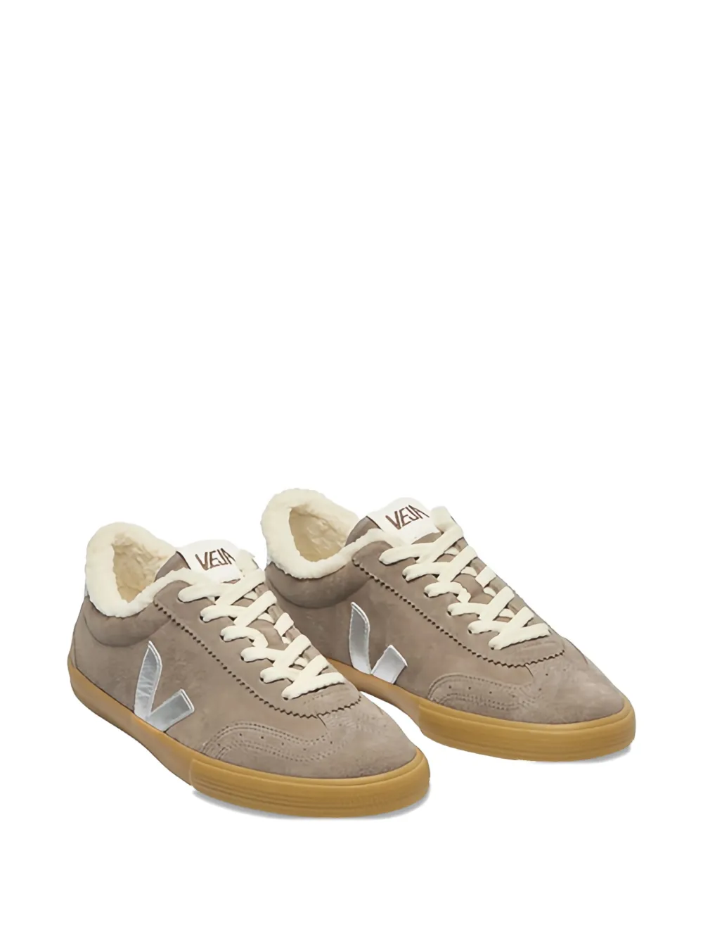 VEJA Volley Fured logo sneakers Beige