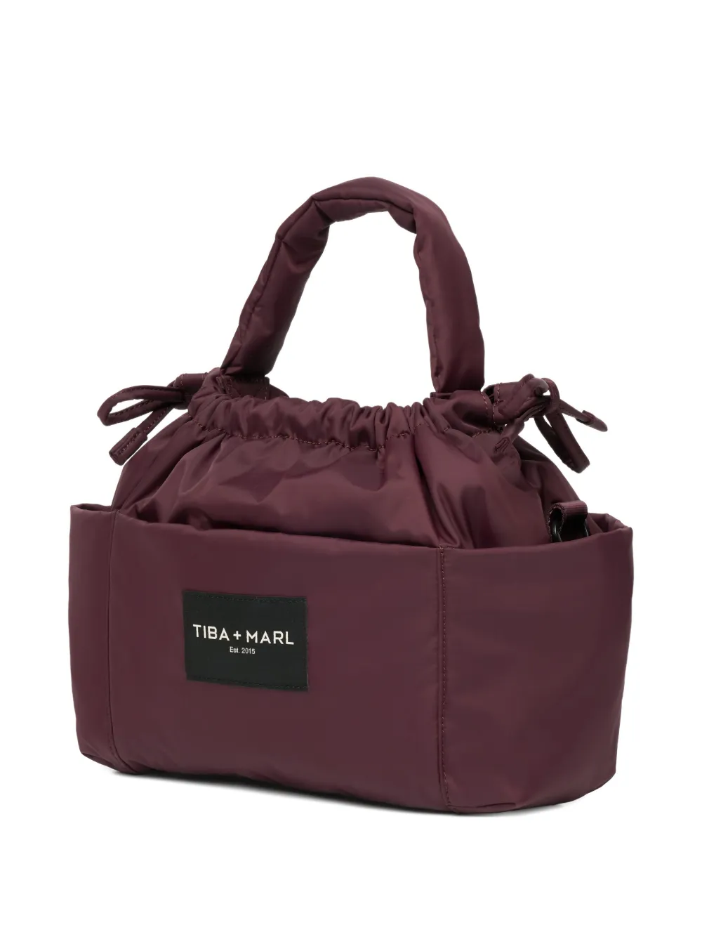 Tiba + Marl mini Luna drawstring changing bag - Rot