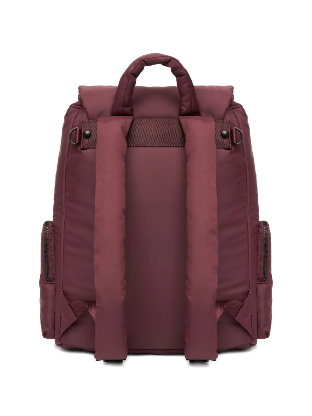  Tiba + Marl Alto Flap-top Pocketed Changing Backpack - Red 