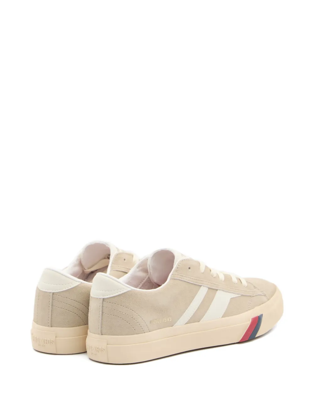 Pro-Keds Racer 77 sneakers met suède vlak Beige