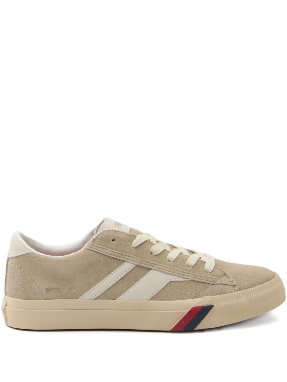 Pro-Keds Racer 77 suede insert sneakers | Neutrals | Image 1