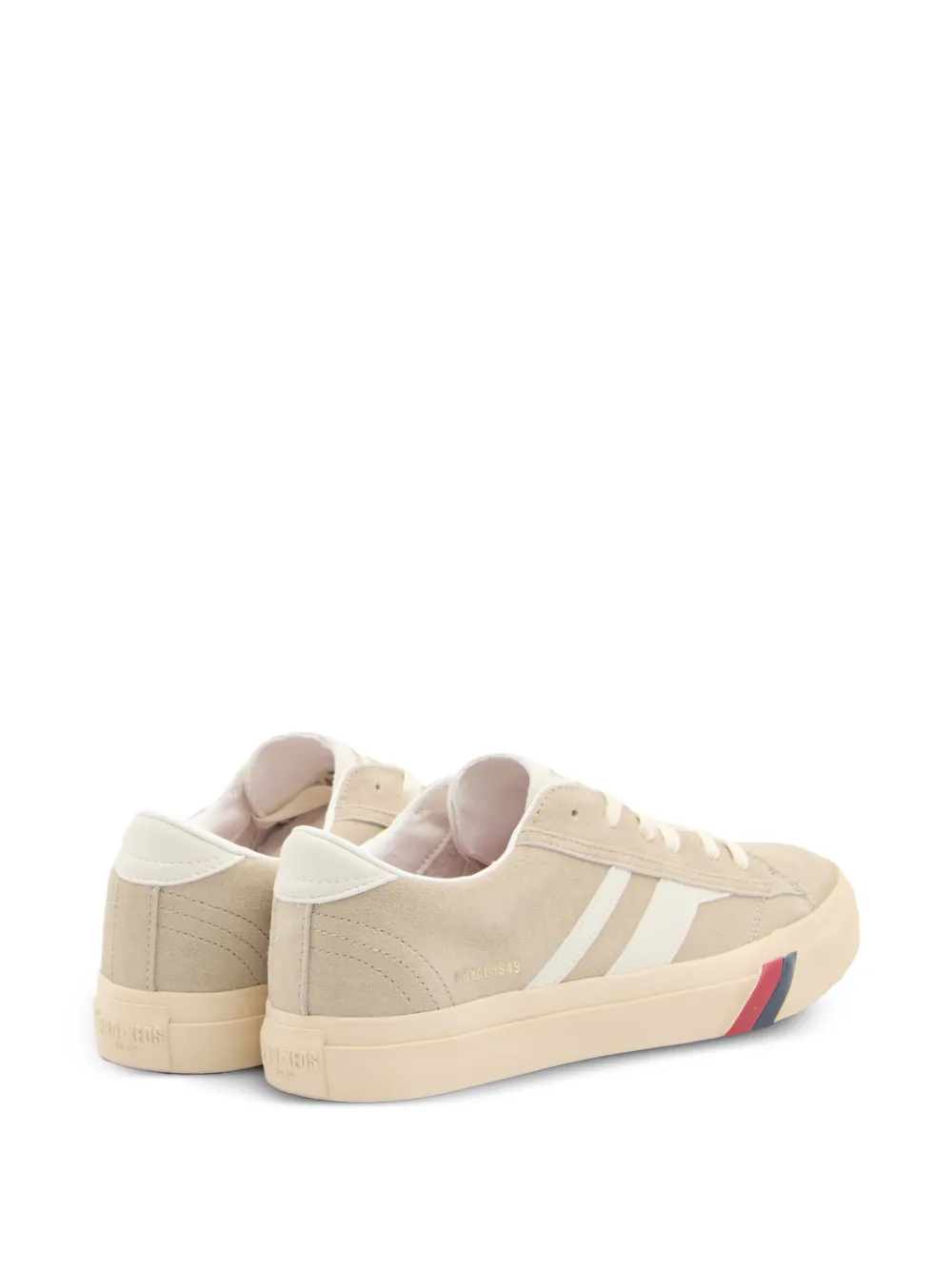  Pro-keds Racer 77 Suede Insert Sneakers - Neutrals 