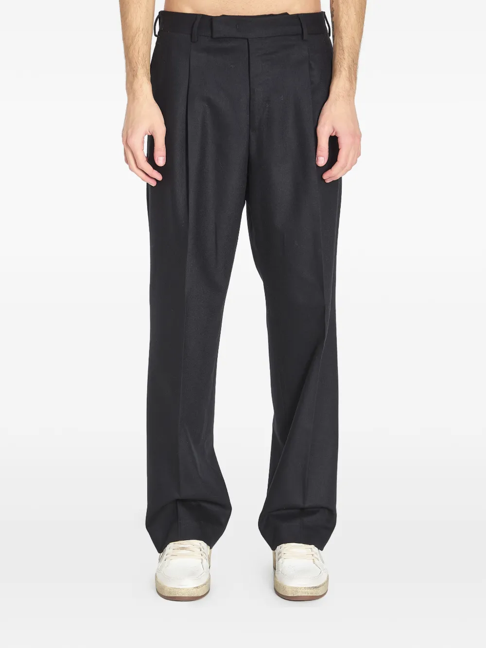 PT Torino belt loops welt trousers - Nero