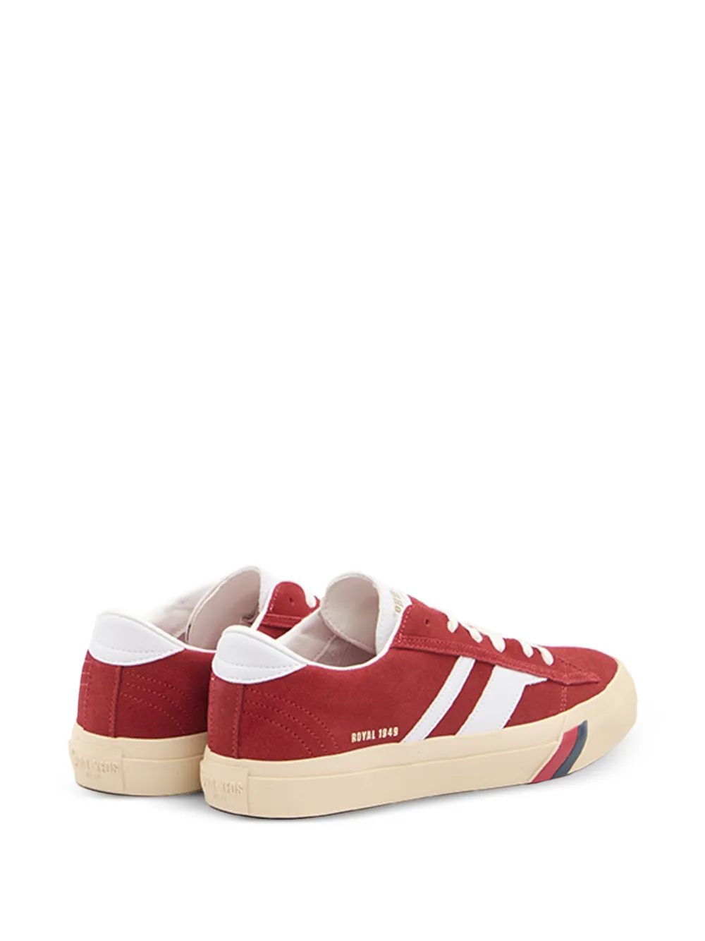  Pro-keds Suede Leather Racer 77 Sneakers - Red 