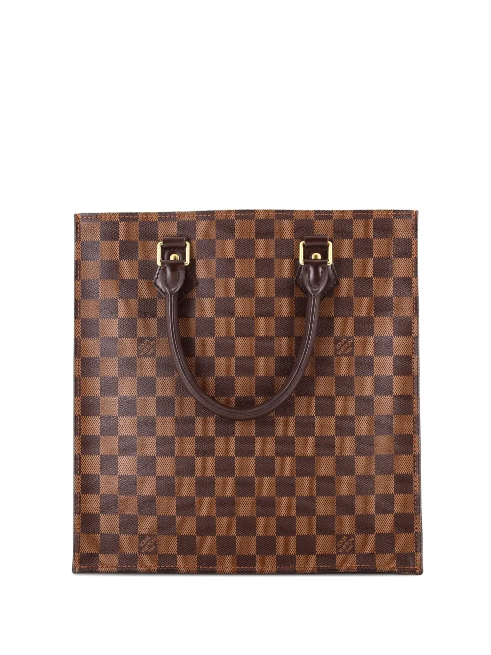 Louis Vuitton Pre-Owned Sac Plat Bag Damier PM tote bag - Marrone