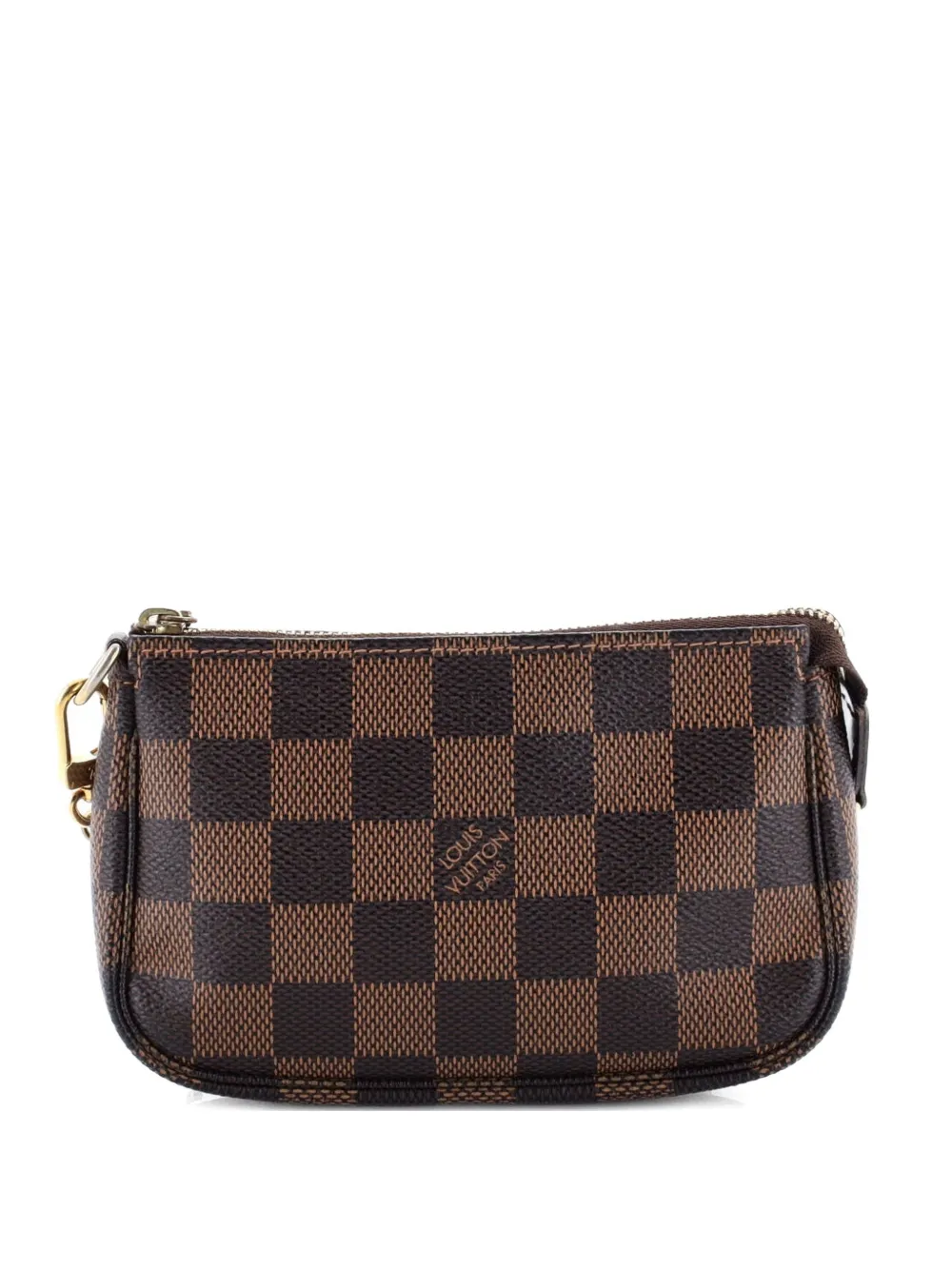 Louis Vuitton Pre-Owned Pochette Accessoires Damier Mini clutch bag - Marrone