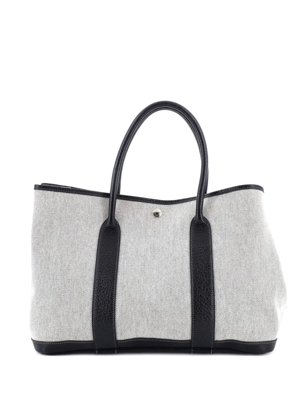 Hermès Pre-Owned Garden Party Toile and Leather 36 tote bag - Nero