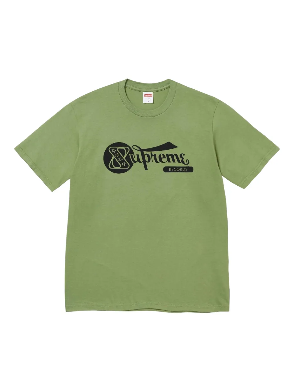 Supreme logo-print T-shirt - Verde