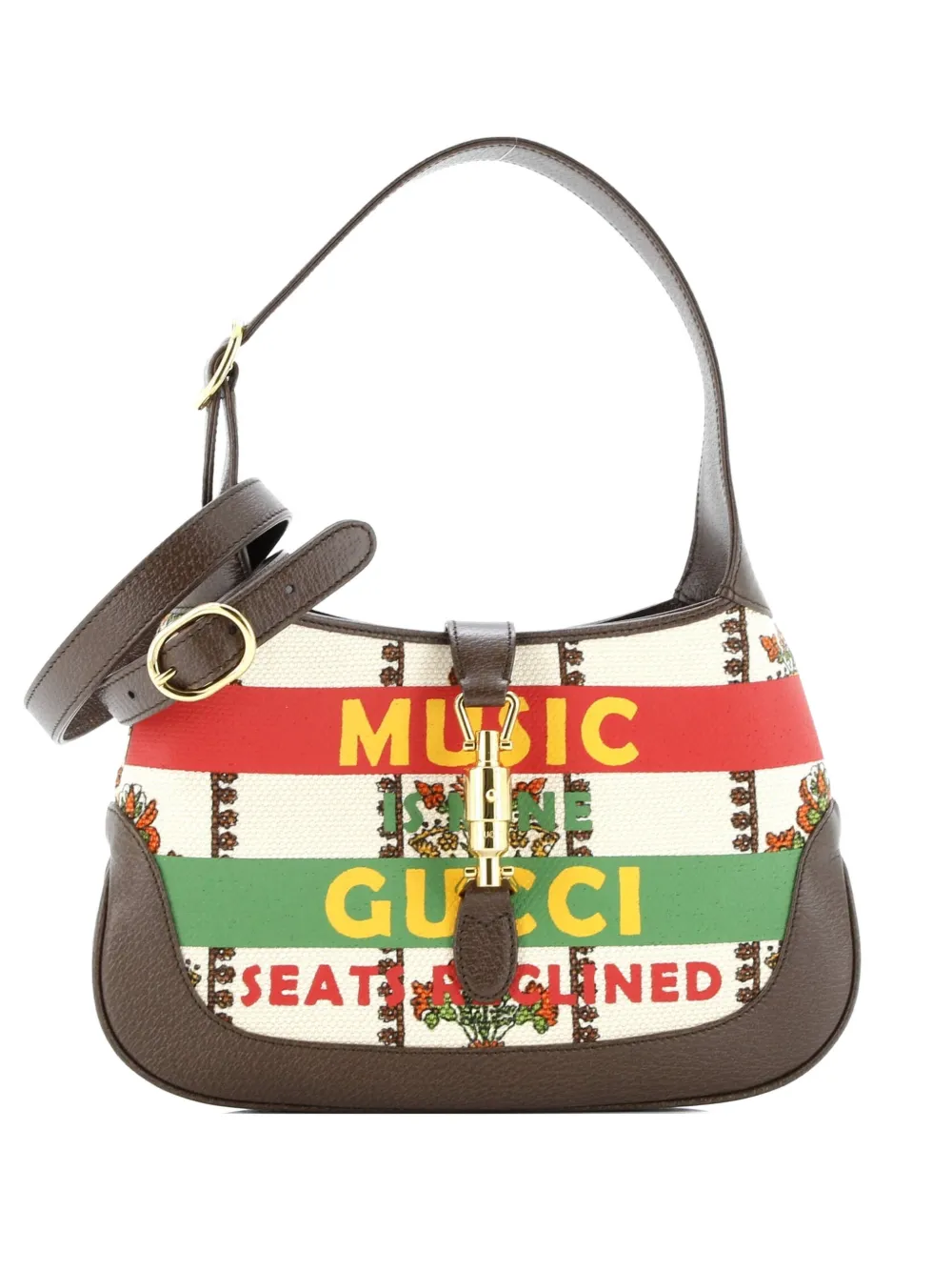 Gucci Pre-Owned 100 Jackie 1961 Limited Edition Canvas Small hobo bag - Marrone