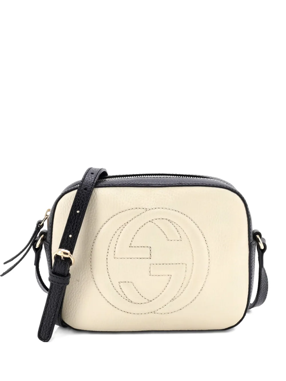 Gucci Pre-Owned Soho Disco Leather Small crossbody bag - Bianco