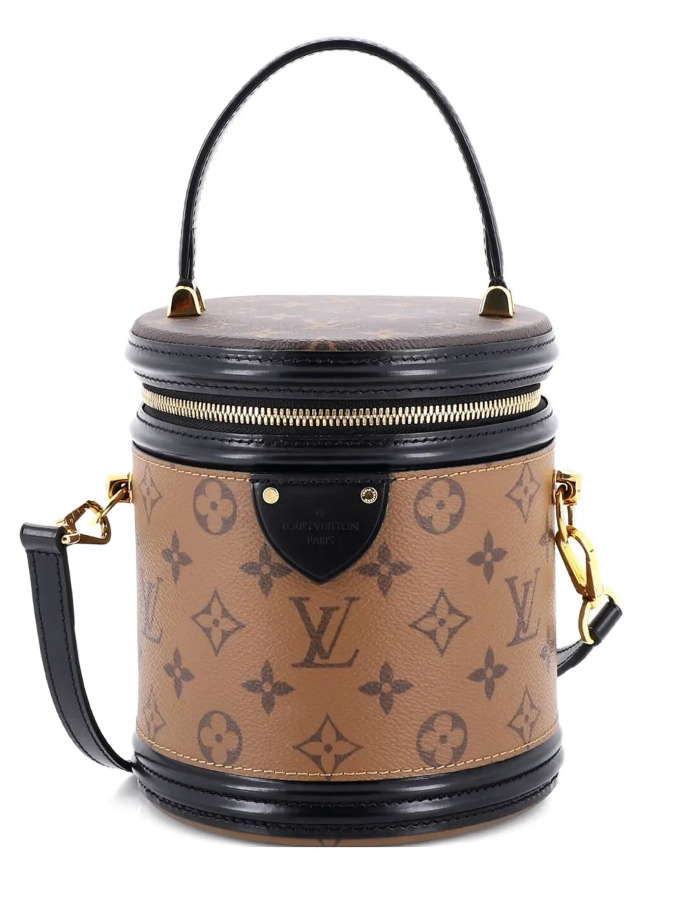 Louis Vuitton Pre-Owned Cannes Handbag Reverse Monogram Canvas satchel - Marrone