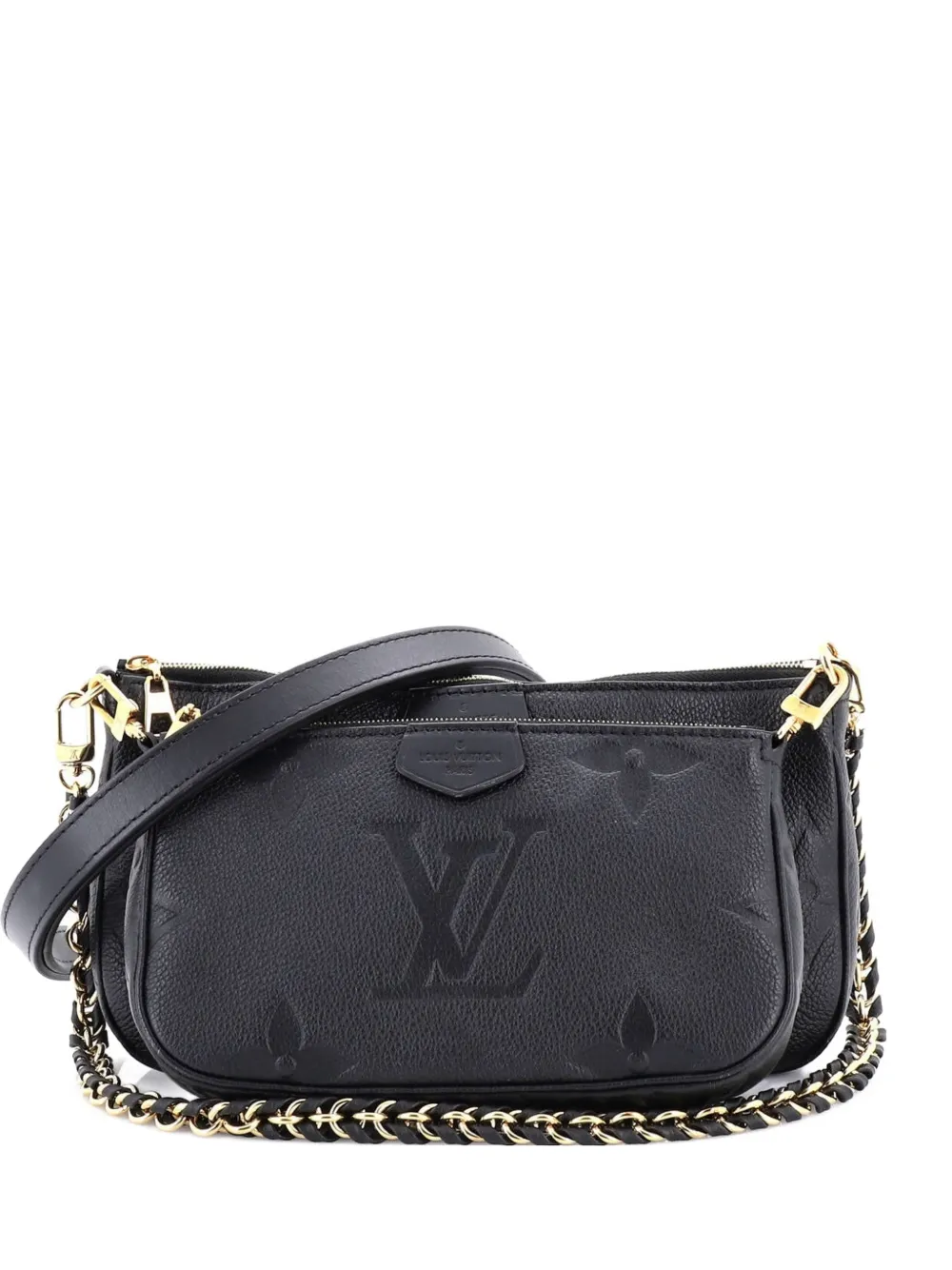 Louis Vuitton Pre-Owned Multi Pochette Accessoires Monogram Empreinte Giant crossbody bag - Nero