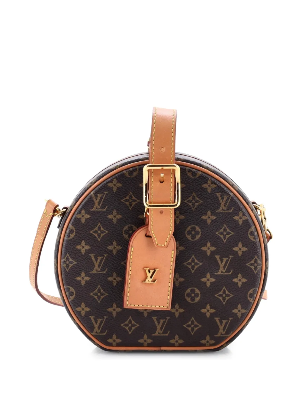 Louis Vuitton Pre-Owned Petite Boite Chapeau Bag Monogram Canvas crossbody bag - Marrone