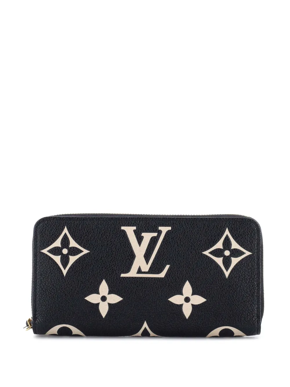 Louis Vuitton Pre-Owned Zippy Wallet Bicolor Monogram Empreinte Giant small wallets - Nero