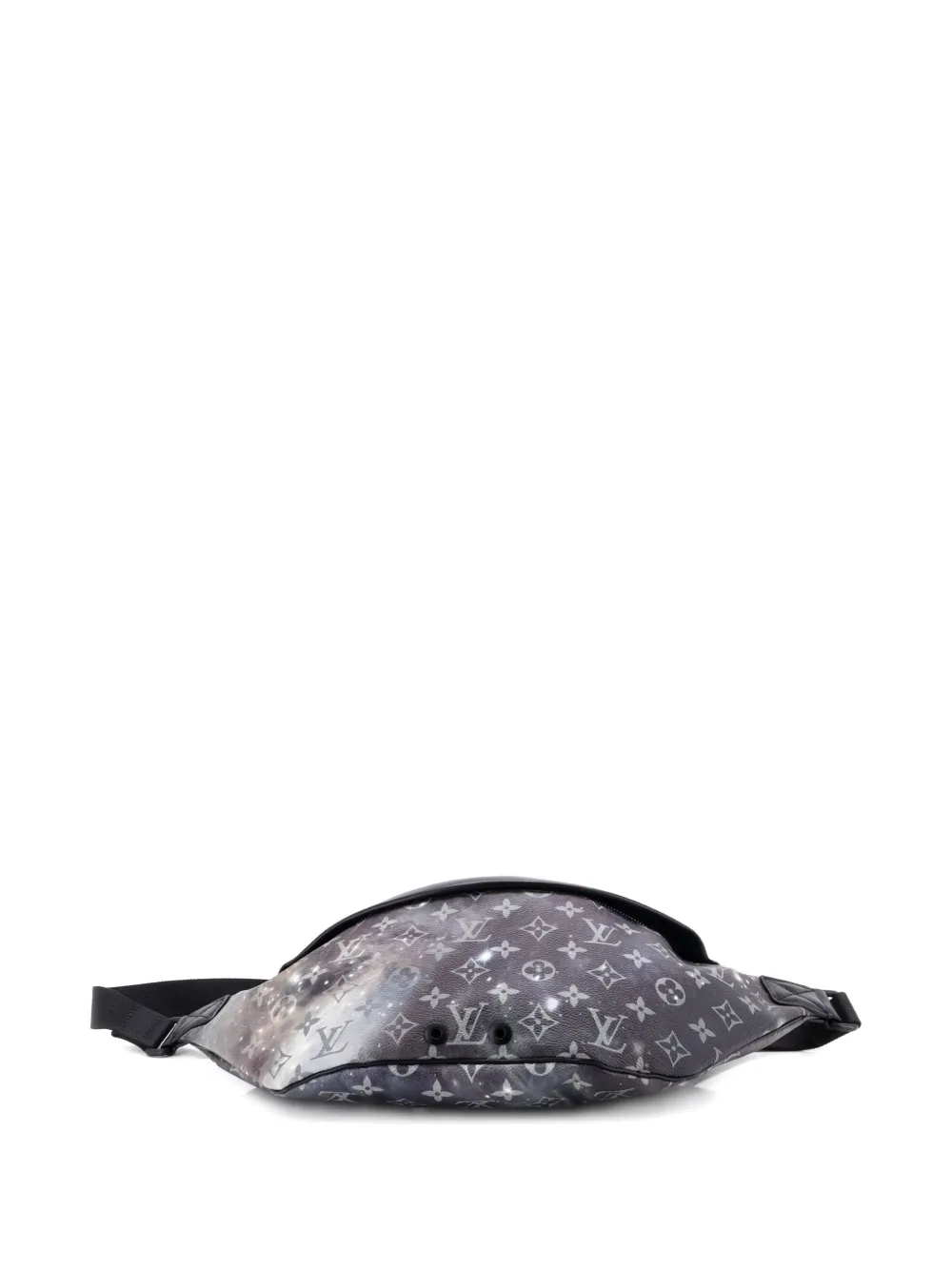 Pre-owned Louis Vuitton Discovery Bumbag Limited Edition Monogram Galaxy Canvas Belt Bag In Black