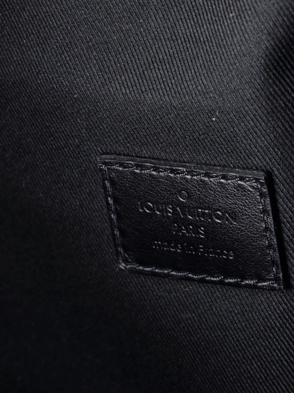 Pre-owned Louis Vuitton Discovery Bumbag Limited Edition Monogram Galaxy Canvas Belt Bag In Black