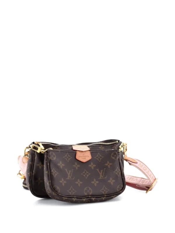 LOUIS VUITTONハンドバッグ／クロスボディバッグ Louis Vuitton Pre-Owned Multi Pochette Accessoires Monogram Canvas