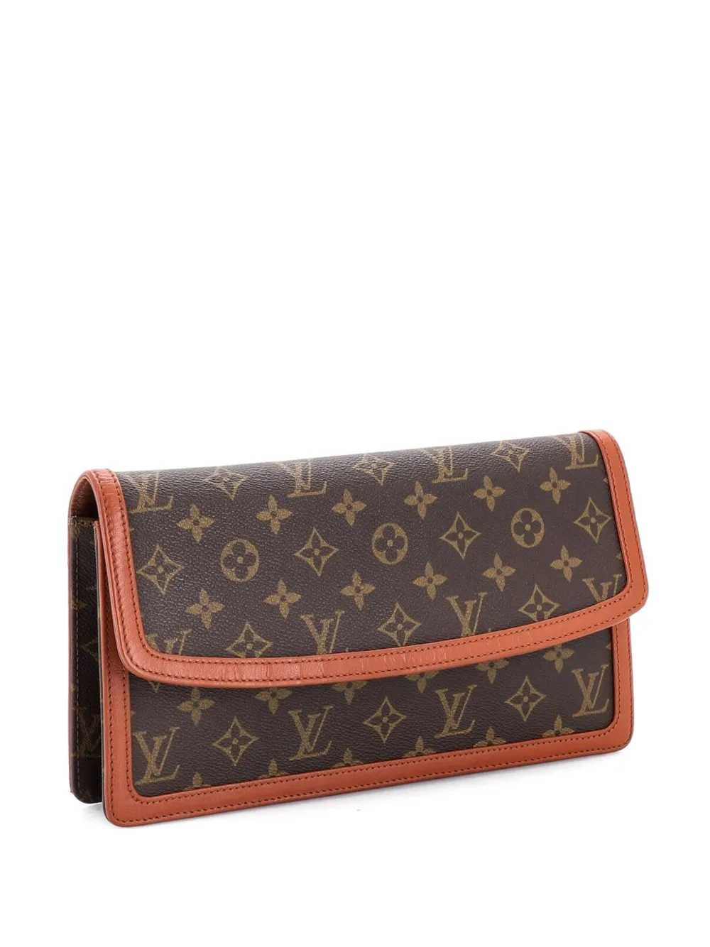 Louis Vuitton Pre-Owned Dame Pochette Monogram Canvas GM clutch bag | marrón | Image 1