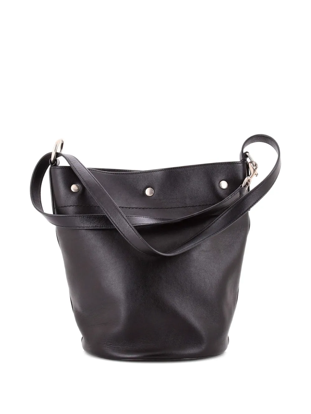 Saint Laurent Pre-Owned Rive Gauche Debossed Leather bucket bag | Pre-Owned | Image 2