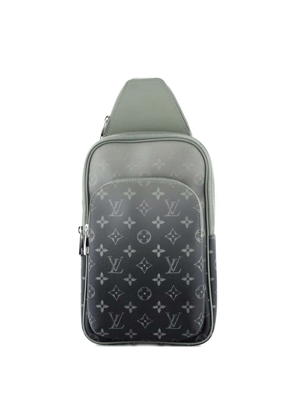 Louis Vuitton Pre-Owned Avenue Sling Bag NM Gradient Monogram Canvas backpack - Verde