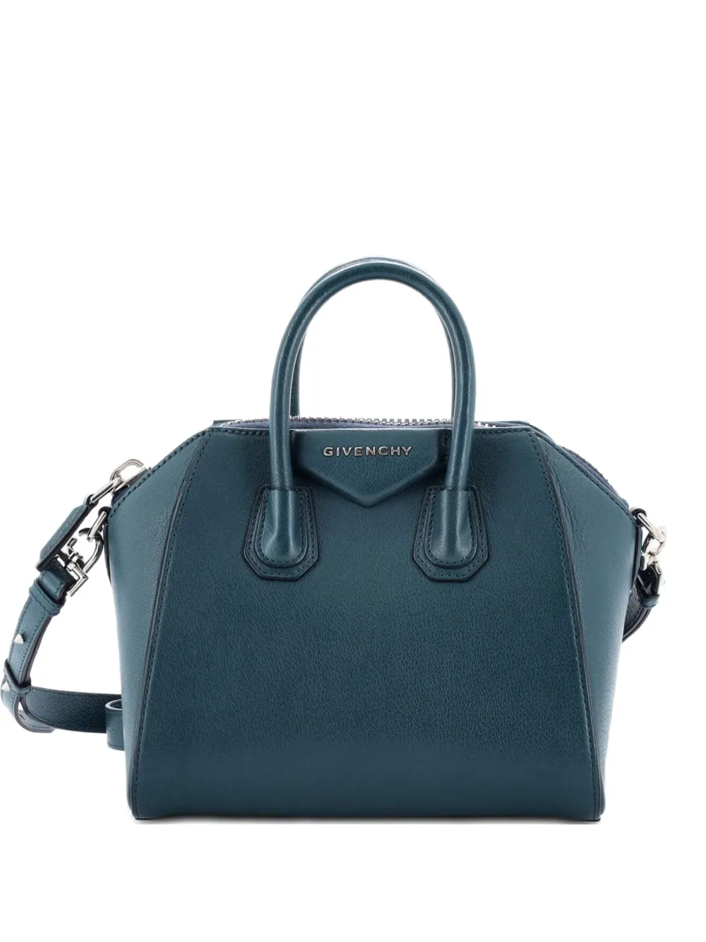 Givenchy Pre-Owned Antigona Bag Leather Mini crossbody bag - Blu