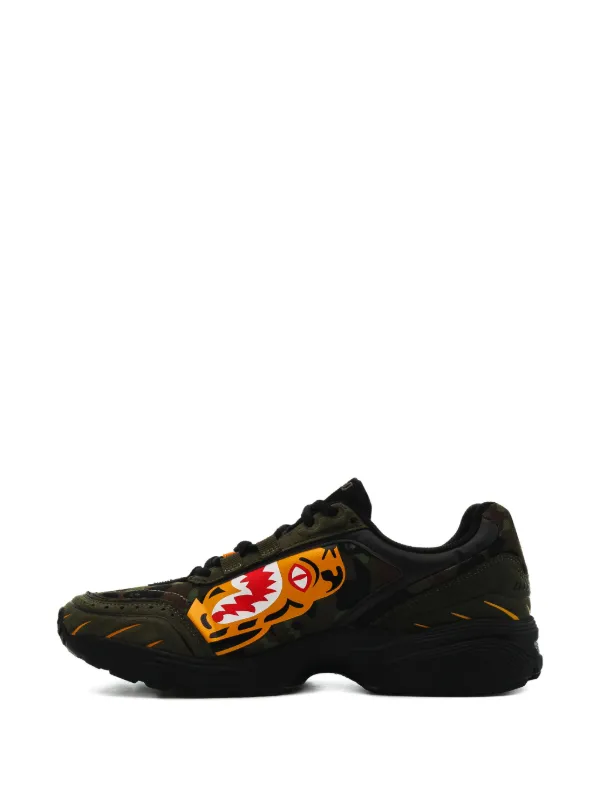 ASICS x A Bathing Ape Gel-1090 low-top Sneakers | Green