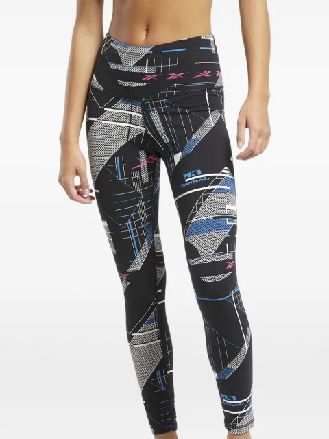 Reebok leggins con costuras en el tope