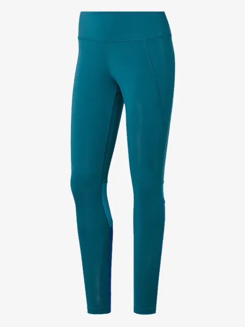 Reebok leggins con diseño de dos tonos