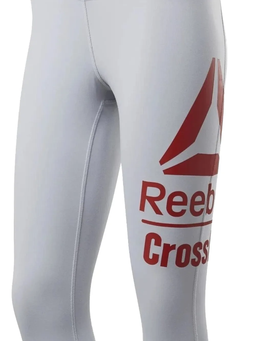 Reebok Lux 7 8 legging met logo Grijs