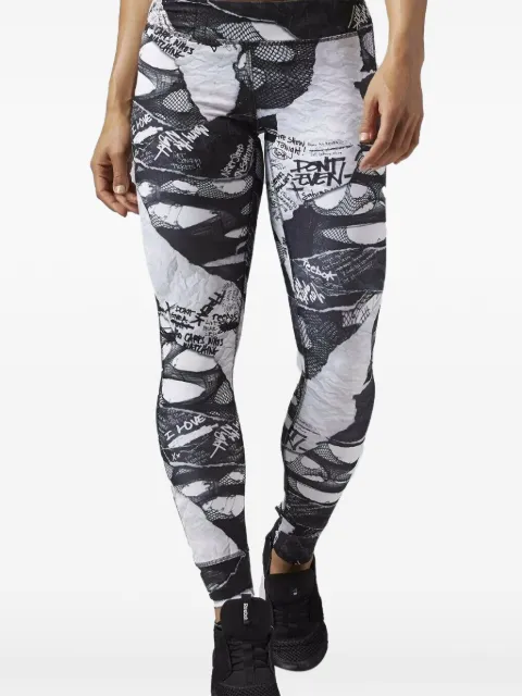 Reebok leggins Dance Shredded Punk