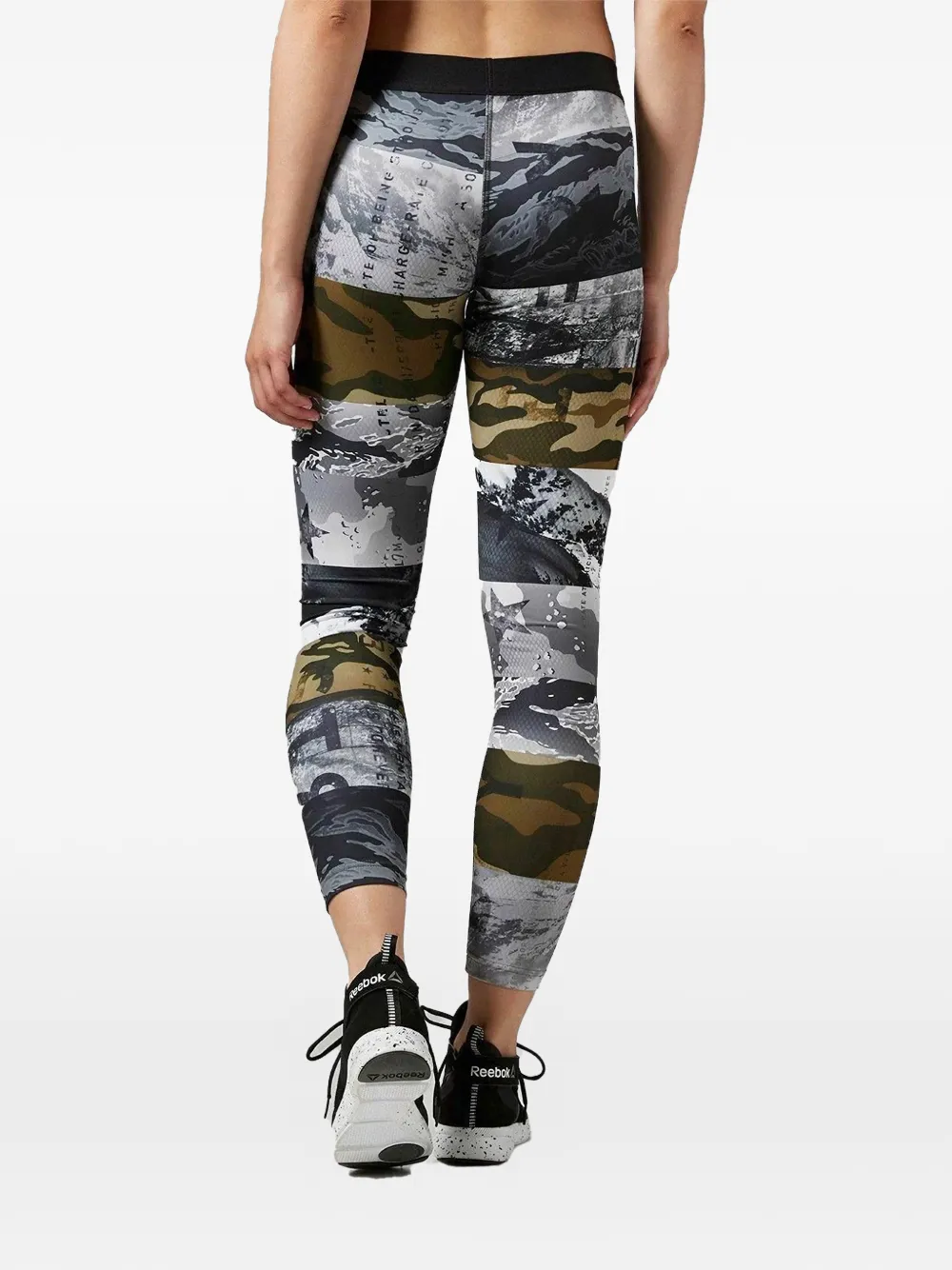Reebok Mix It Up legging Grijs