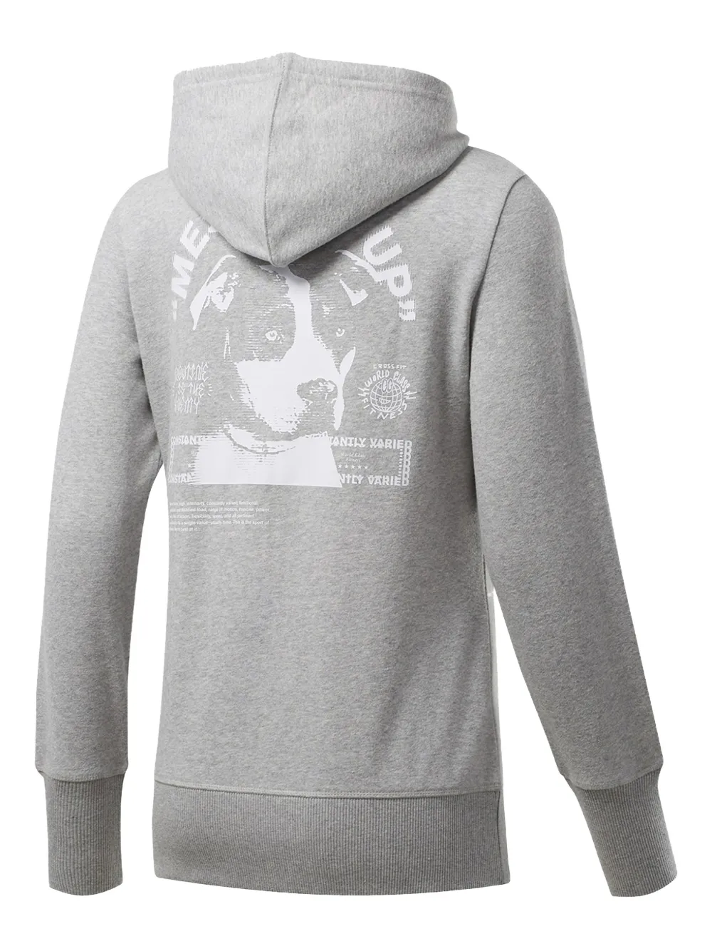 Reebok CrossFit hoodie met rits Grijs