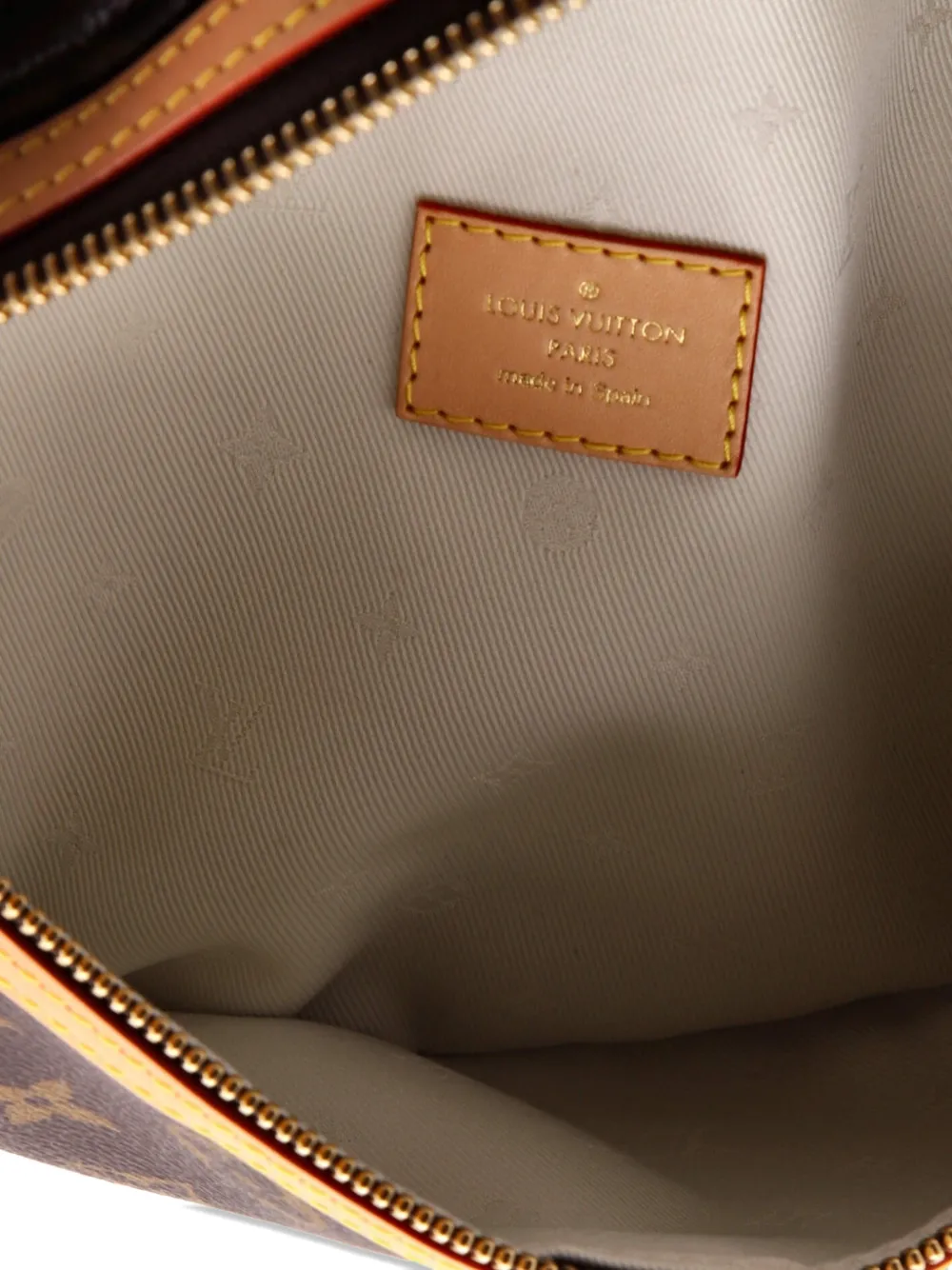 Pre-owned Louis Vuitton High Rise Bum Bag Monogram Canvas Belt Bag In Brown