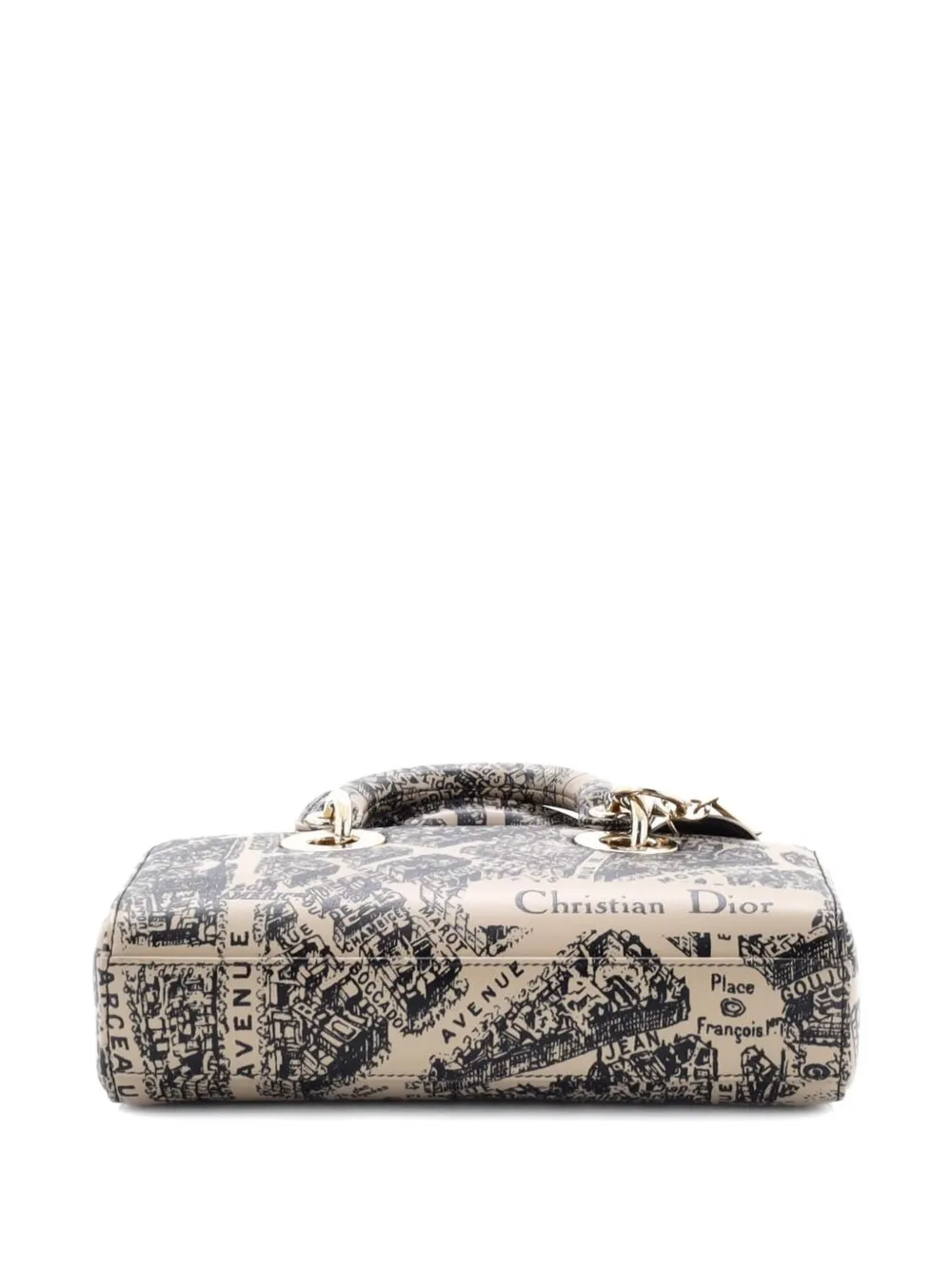 Christian Dior Pre-Owned Lady D-Joy Bag Printed Leather Small