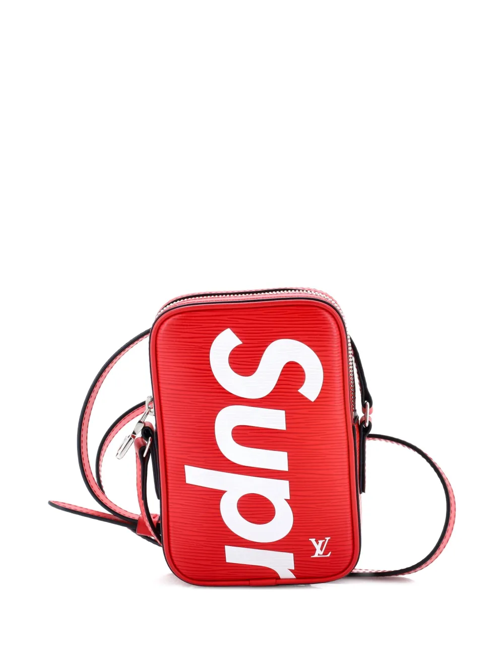 Louis Vuitton Pre-Owned Danube Handbag Limited Edition Supreme Epi Leather PPM crossbody bag - Rosso