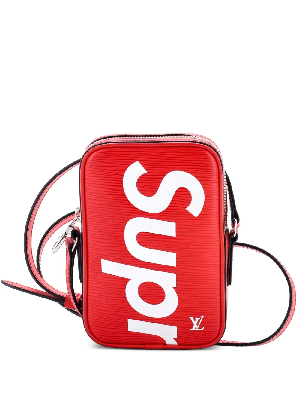 Louis Vuitton Pre-Owned Danube Handbag Limited Edition Supreme Epi Leather PPM crossbody bag - Rosso