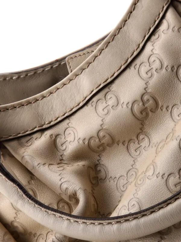 専用です。GUCCI シマ スーキー  ハンドバッグ GUCCI - グッチ マイクログッチシマ スーキー GGロゴ 斜め掛け