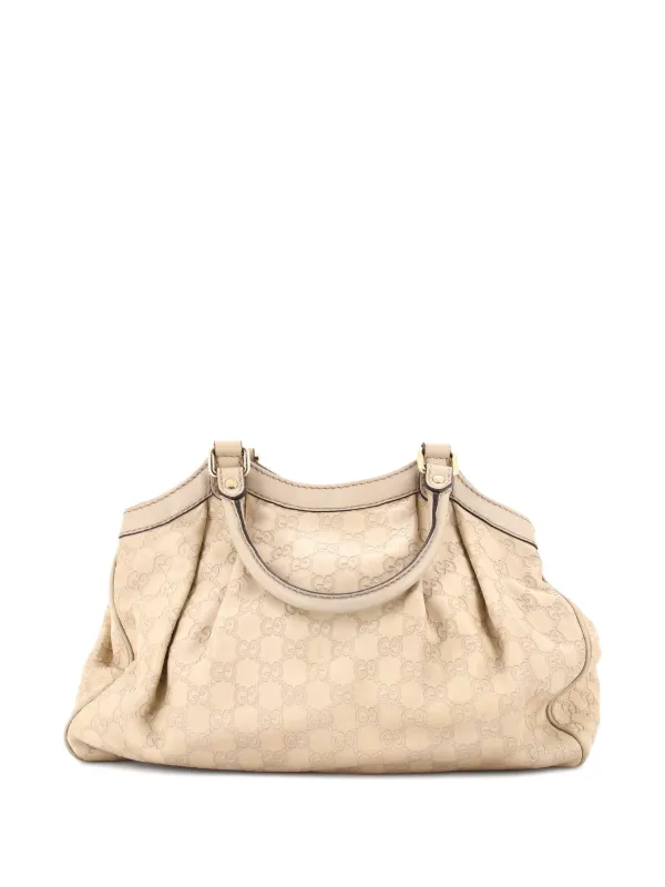 Gucci Pre-Owned スーキーグッチシマ ハンドバッグ M | ニュートラル Gucci Pre-Owned スーキーグッチシマ ハンドバッグ M | ニュートラル