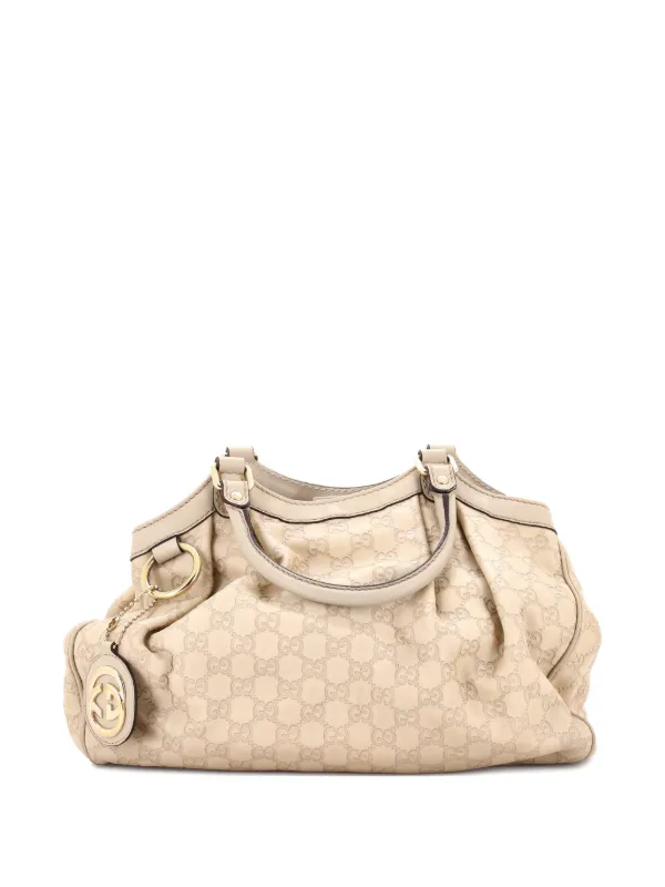Gucci Pre-Owned スーキーグッチシマ ハンドバッグ M | ニュートラル