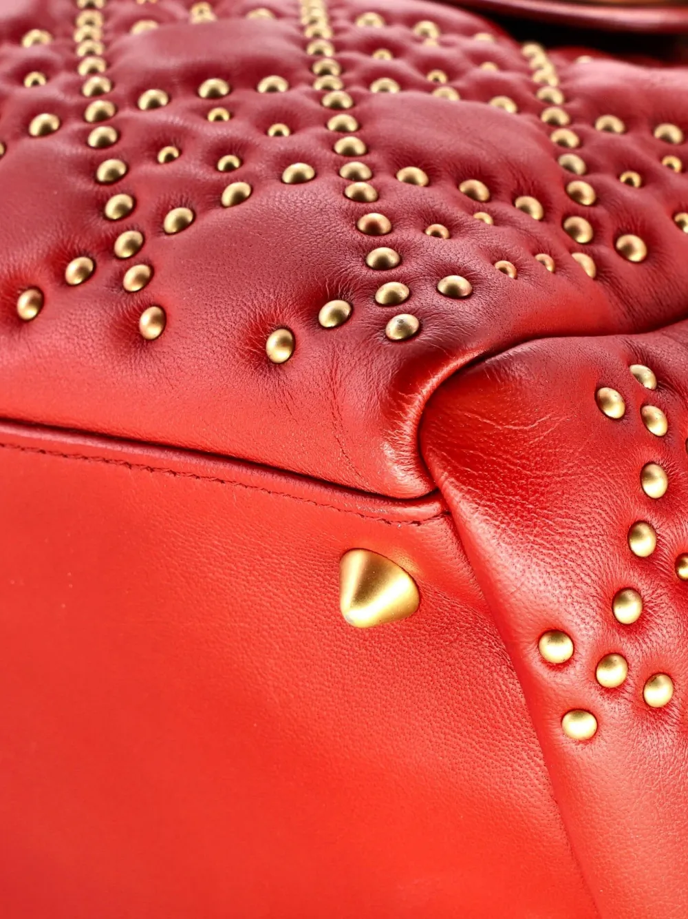 Supple Lady Dior Bag Cannage Studded Lambskin Medium Satchel