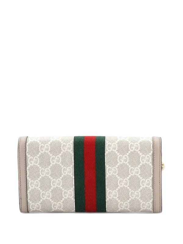 Gucci Pre-Owned オフィディア ウォレット オン チェーン GGコーテッド 