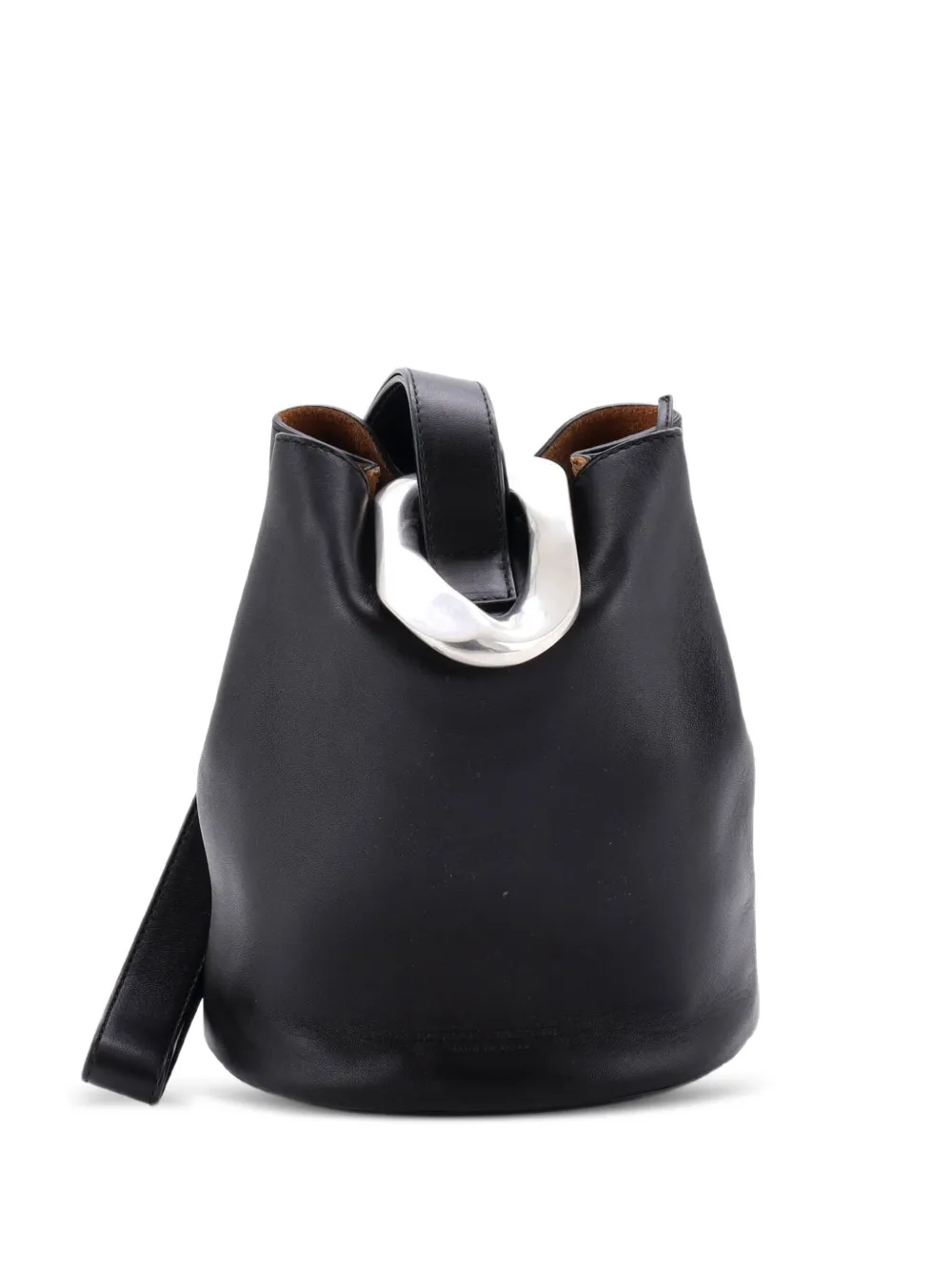 Bottega Veneta Pre-Owned Drop Leather bucket bag - Nero